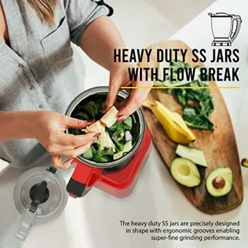 EconoHome Mixer Grinder for Food Prep and Asian Cooking