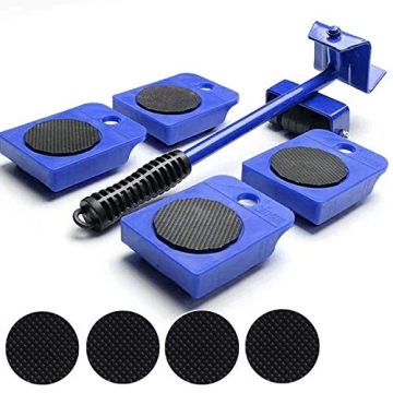 Heavy Duty Furniture Lifter & Roller Set for Easy Moving