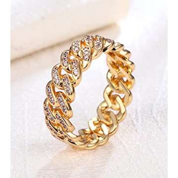 Unique Smiley Face Ring for Women - Gift Idea