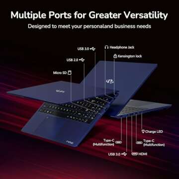 NIMO 15.6'' Business Laptop 32GB RAM AMD Ryzen 7