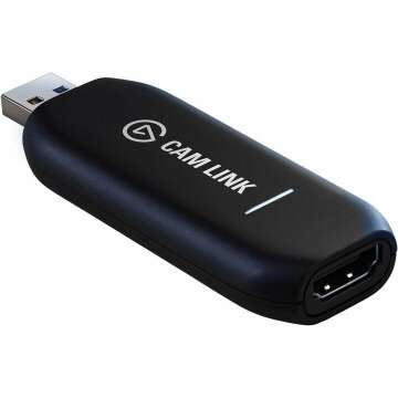 Elgato Cam Link 4K Capture Card for Streaming