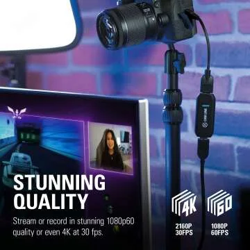 Elgato Cam Link 4K Capture Card for Streaming