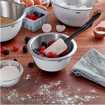 Oxo Good Grips 3-Piece Silicone Spatula Set, one size, multi