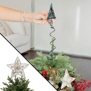 Ultimate Christmas Tree Topper Holder for All Tree Types