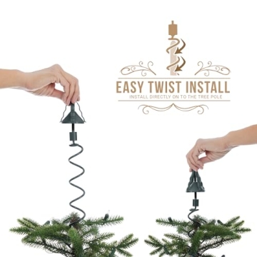Ultimate Christmas Tree Topper Holder for All Tree Types