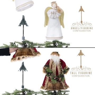 Ultimate Christmas Tree Topper Holder for All Tree Types