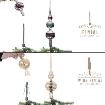 Ultimate Christmas Tree Topper Holder for All Tree Types
