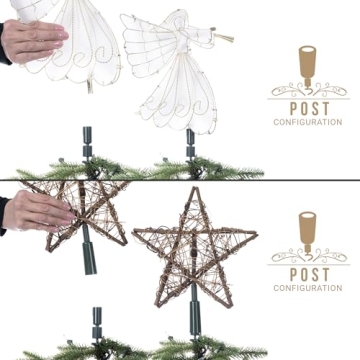 Ultimate Christmas Tree Topper Holder for All Tree Types