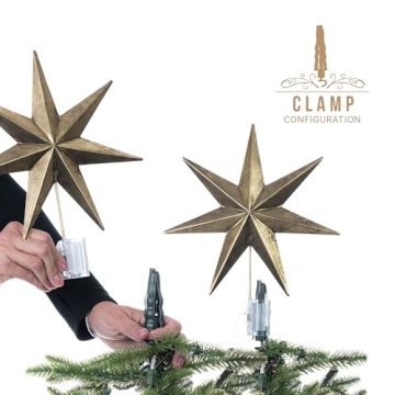 Ultimate Christmas Tree Topper Holder for All Tree Types
