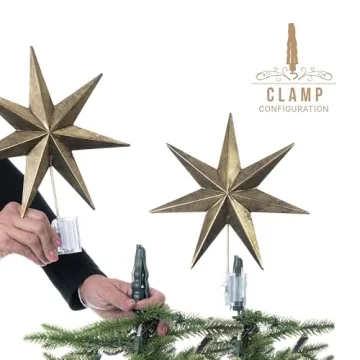 Ultimate Christmas Tree Topper Holder for All Tree Types