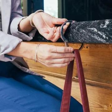 Elegant Attaché Purse Hanger - Durable & Stylish Bag Holder