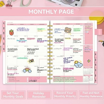 AIMPEAK 2024 Planner - Stylish & Functional Weekly Organizer