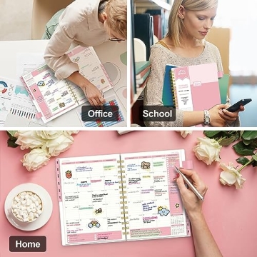 AIMPEAK 2024 Planner - Stylish & Functional Weekly Organizer