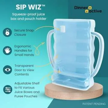 Dinneractive Sip Wiz Baby Pouch Holder for Toddlers
