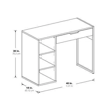 40-Inch OSP Ravel Desk for Office or Student Needs