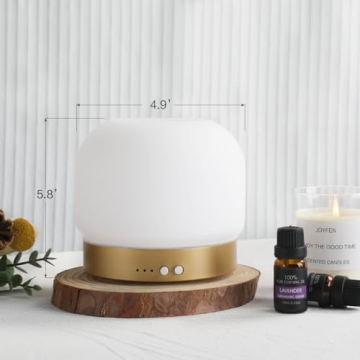 ZEIGGA LAB Essential Oil Diffuser 280ml with Timers