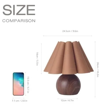 KUNJOULAM Cute Small Table Lamp for Modern Decor