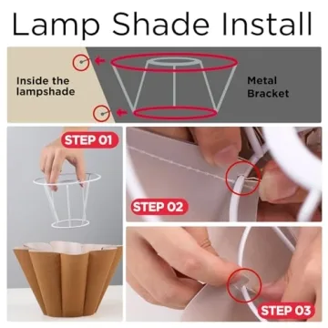 KUNJOULAM Cute Small Table Lamp for Modern Decor