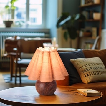KUNJOULAM Cute Small Table Lamp for Modern Decor