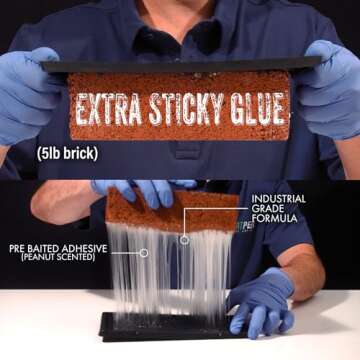 Non-Toxic Glue Traps for Mice & Insects - Ready to Use