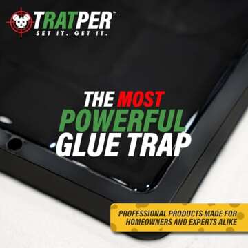 Non-Toxic Glue Traps for Mice & Insects - Ready to Use