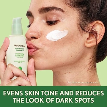 Aveeno Positively Radiant Sheer Moisturizer with SPF 30