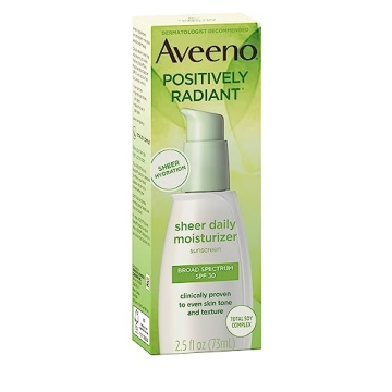 Aveeno Positively Radiant Sheer Moisturizer with SPF 30