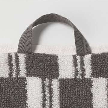 Nate Berkus 100% Cotton Towel Set - Luxurious 6-Piece Set