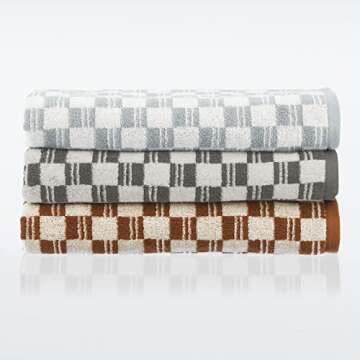 Nate Berkus 100% Cotton Towel Set - Luxurious 6-Piece Set