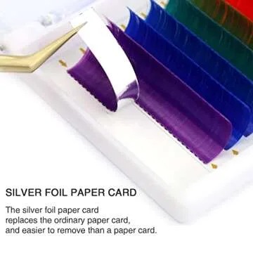 EMEDA Colored Lash Extensions D Curl .07 Bright Pop Rose Pink Lash Extensions 15-20mm Mixed Tray Extra Long Classic Single Individual Color Lashes Extension (0.07mm D Mix 15-20)