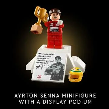 LEGO McLaren MP4/4 & Ayrton Senna Minifigure Set