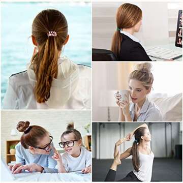 DeaLott Spiral Hair Ties - No Damage Hair Elastics