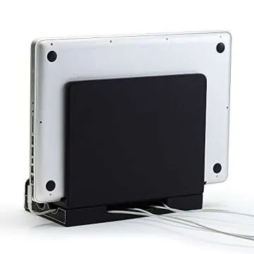 Multi-Device Charging Stations Black Leatherette