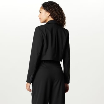 Women’s Reims Cropped Blazer in Black - XS Size