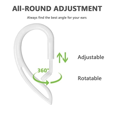 Comfortable AirPods Pro Ear Hooks for Workouts & Daily Use