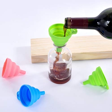 Silicone Collapsible Funnel Set of 3 – Kitchen Essential