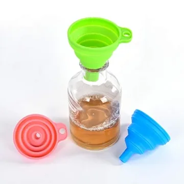 Silicone Collapsible Funnel Set of 3 – Kitchen Essential