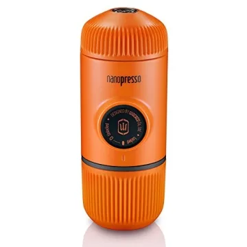 WACACO Nanopresso Portable Espresso Maker, Upgrade Version of Minipresso, 18 Bar Pressure, Small Tra...