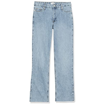 Vintage Indigo Ian Mid Rise Relaxed Straight Jeans