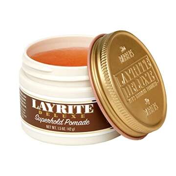 Layrite Superhold Pomade, 1.5 oz