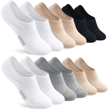 Toes Home No Show Socks for Women - Cushioned Comfort
