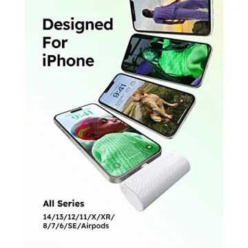 VEGER Mini Charger: Fast Charging Power Bank for iPhone