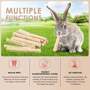 Bissap Sweet Bamboo Chew Sticks for Small Animals 145g