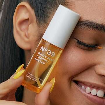 HABIT N°39 Facial Sunscreen Mist with SPF 39 | White Peach + Neroli