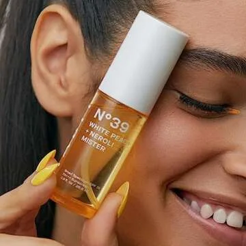 HABIT N°39 Facial Sunscreen Mist with SPF 39 | White Peach + Neroli