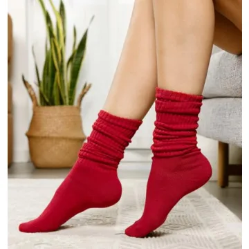 Winterlace Slouch Socks - Cozy, Vibrant, Everyday Comfort