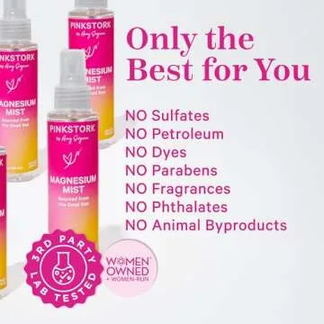 Pink Stork Magnesium Spray for Pregnancy Relief 4 oz