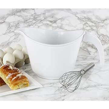 Reston Lloyd 2QT Non-Slip Batter Bowl - Lightweight & Versatile
