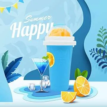 Kahopy Slushie Maker Cup for Kids - Quick Frozen Slushy