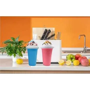 Kahopy Slushie Maker Cup for Kids - Quick Frozen Slushy